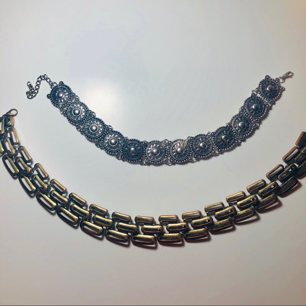 ⭐️ Set of 2 Chunky Chokers